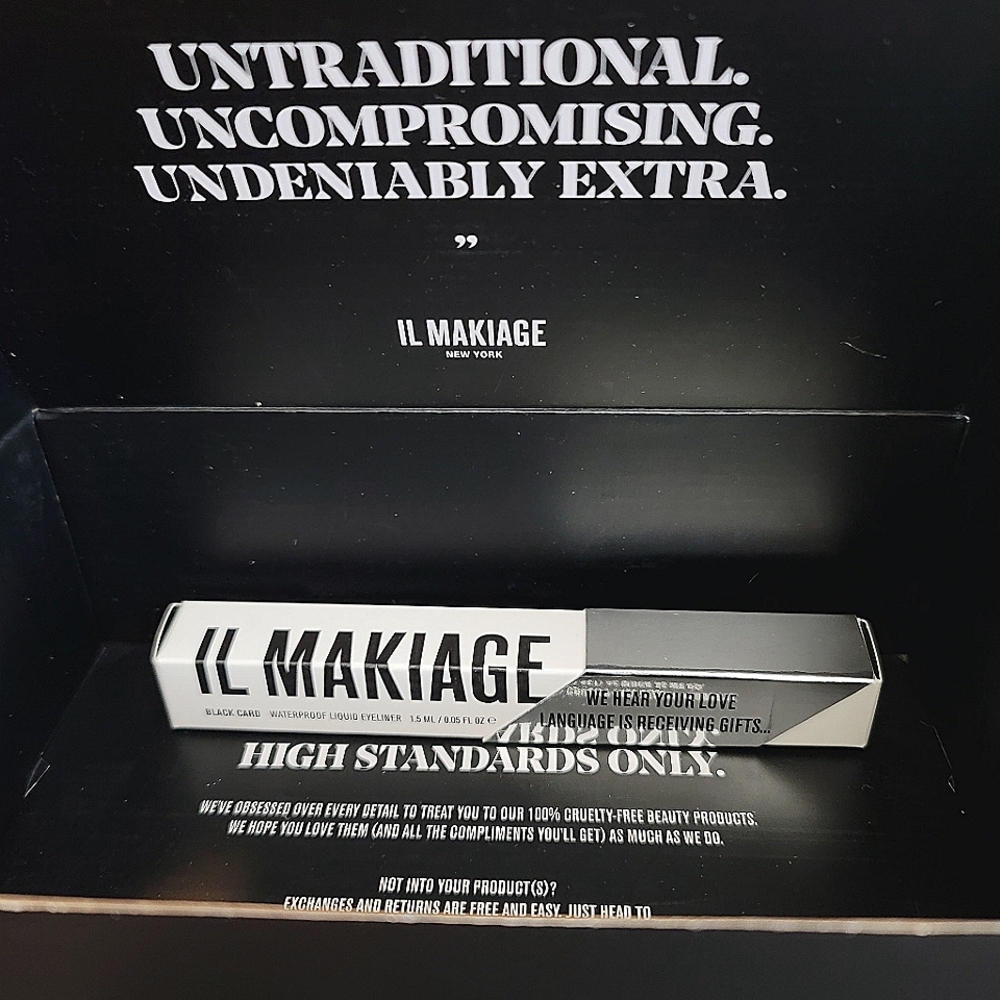 IL MAKIAGE Black Card waterproof liquid eyeliner